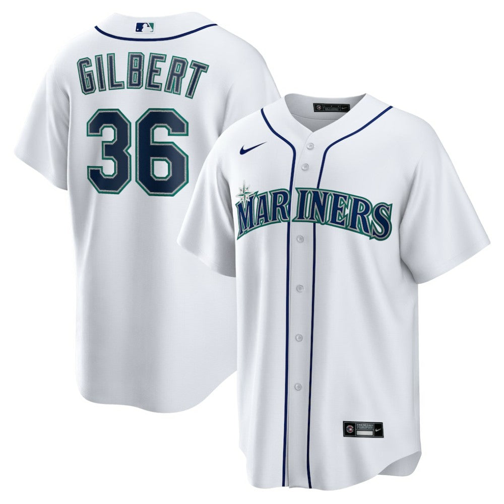 Logan Gilbert Seattle Mariners Nike Home Replica Jersey | MLB Shop