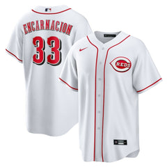 Christian Encarnacion-Strand Cincinnati Reds Home Replica Jersey - White