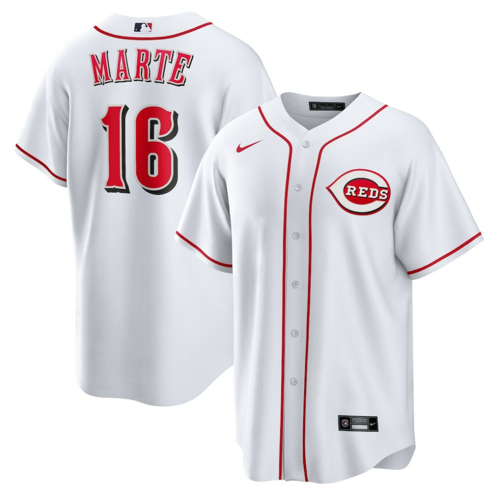Noelvi Marte Cincinnati Reds Nike Home Replica Jersey | MLB On Sale