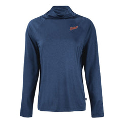 Detroit Tigers Cutter & Buck Women's Cooperstown Collection Coastline Epic Comfort Eco Recycled Funnel Neck Raglan Pullover Top | MLB On Sale