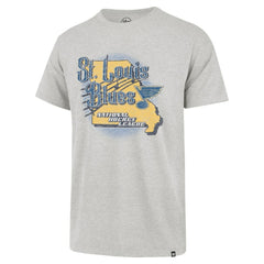 St. Louis Blues '47 Regional Localized Franklin T-Shirt Online