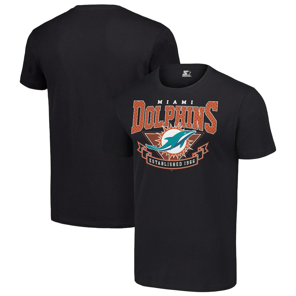 Miami Dolphins  Starter 80s Inspired Team Logo T-Shirt