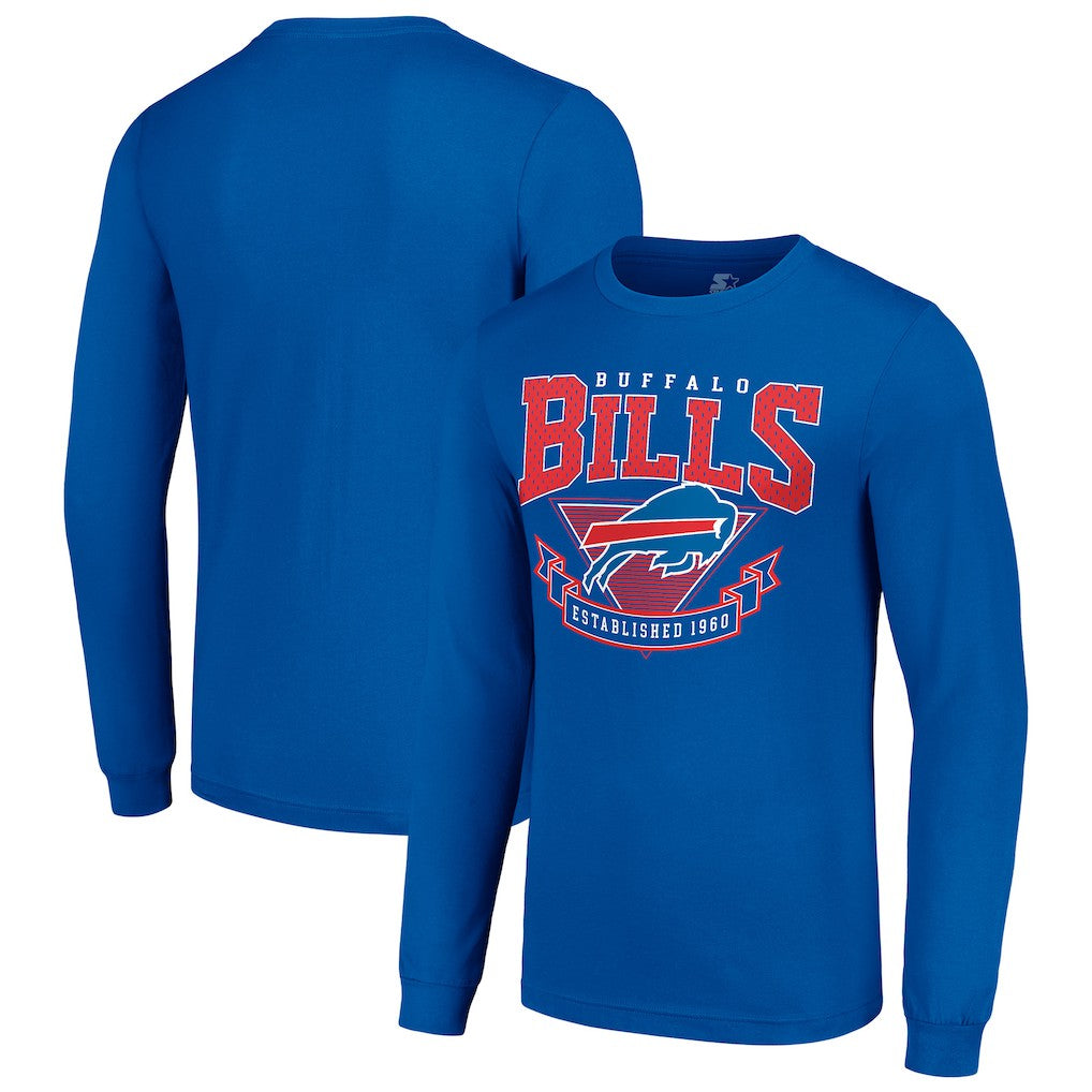 Buffalo Bills  Starter '80s Inspired Team Logo Long Sleeve T-Shirt