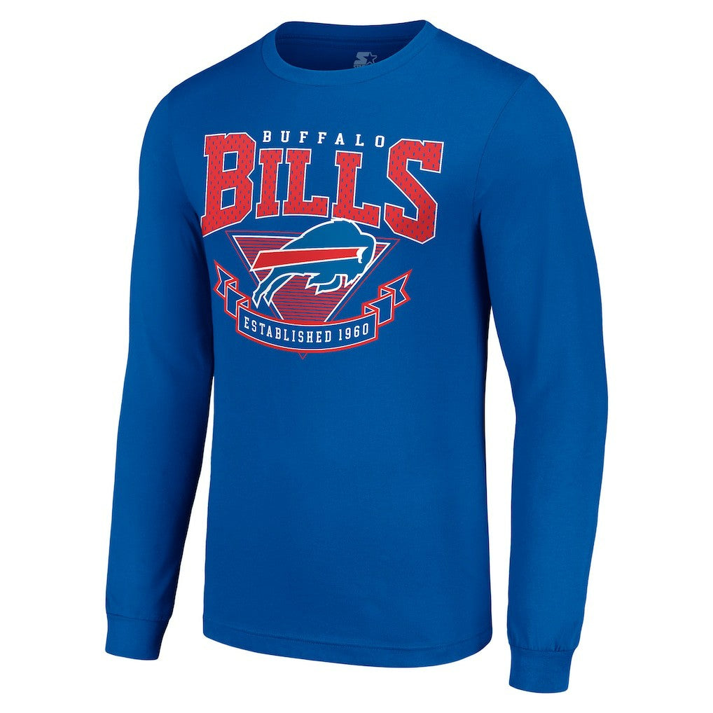 Buffalo Bills  Starter '80s Inspired Team Logo Long Sleeve T-Shirt