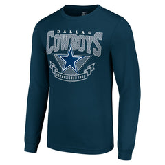 Dallas Cowboys  Starter '80s Inspired Team Logo Long Sleeve T-Shirt