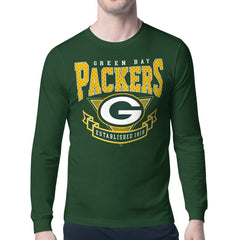 Green Bay Packers  Starter '80s Inspired Team Logo Long Sleeve T-Shirt