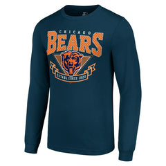 Chicago Bears  Starter '80s Inspired Team Logo Long Sleeve T-Shirt