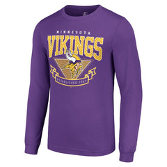 Minnesota Vikings  Starter '80s Inspired Team Logo Long Sleeve T-Shirt