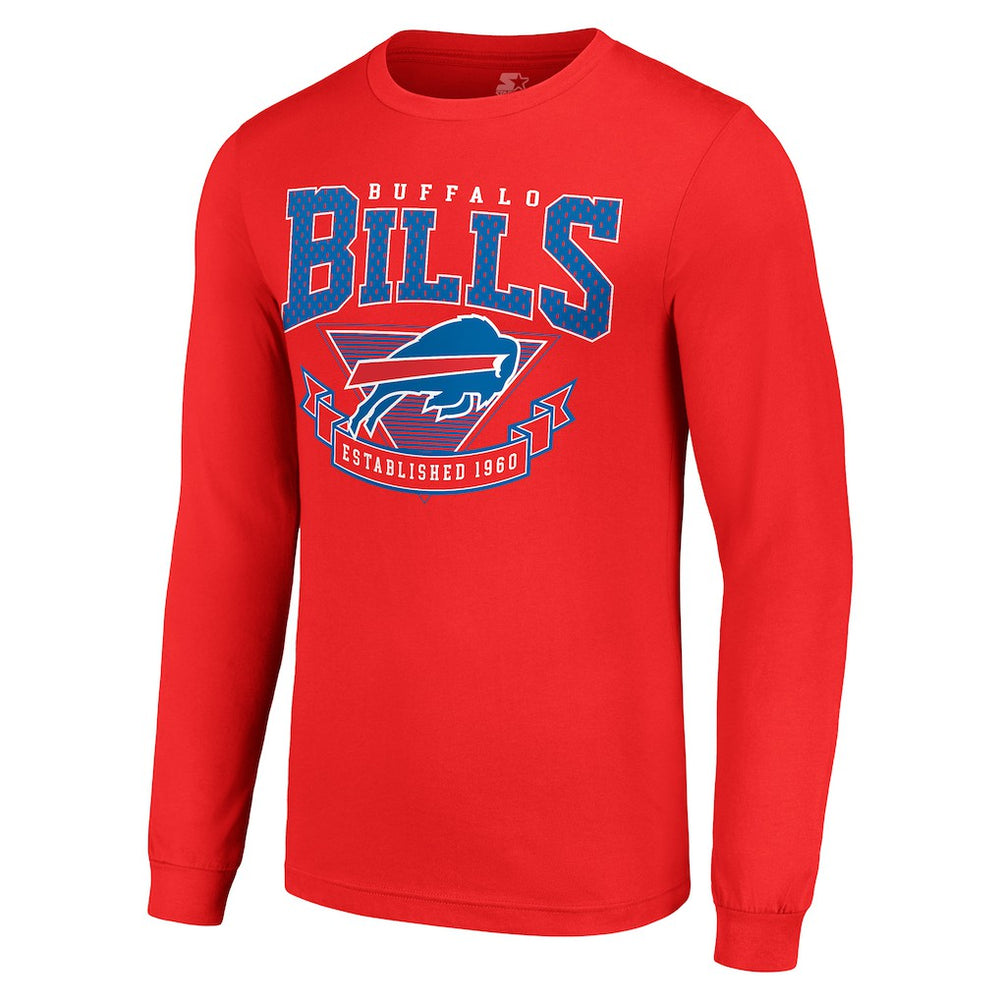 Buffalo Bills  Starter '80s Inspired Team Logo Long Sleeve T-Shirt