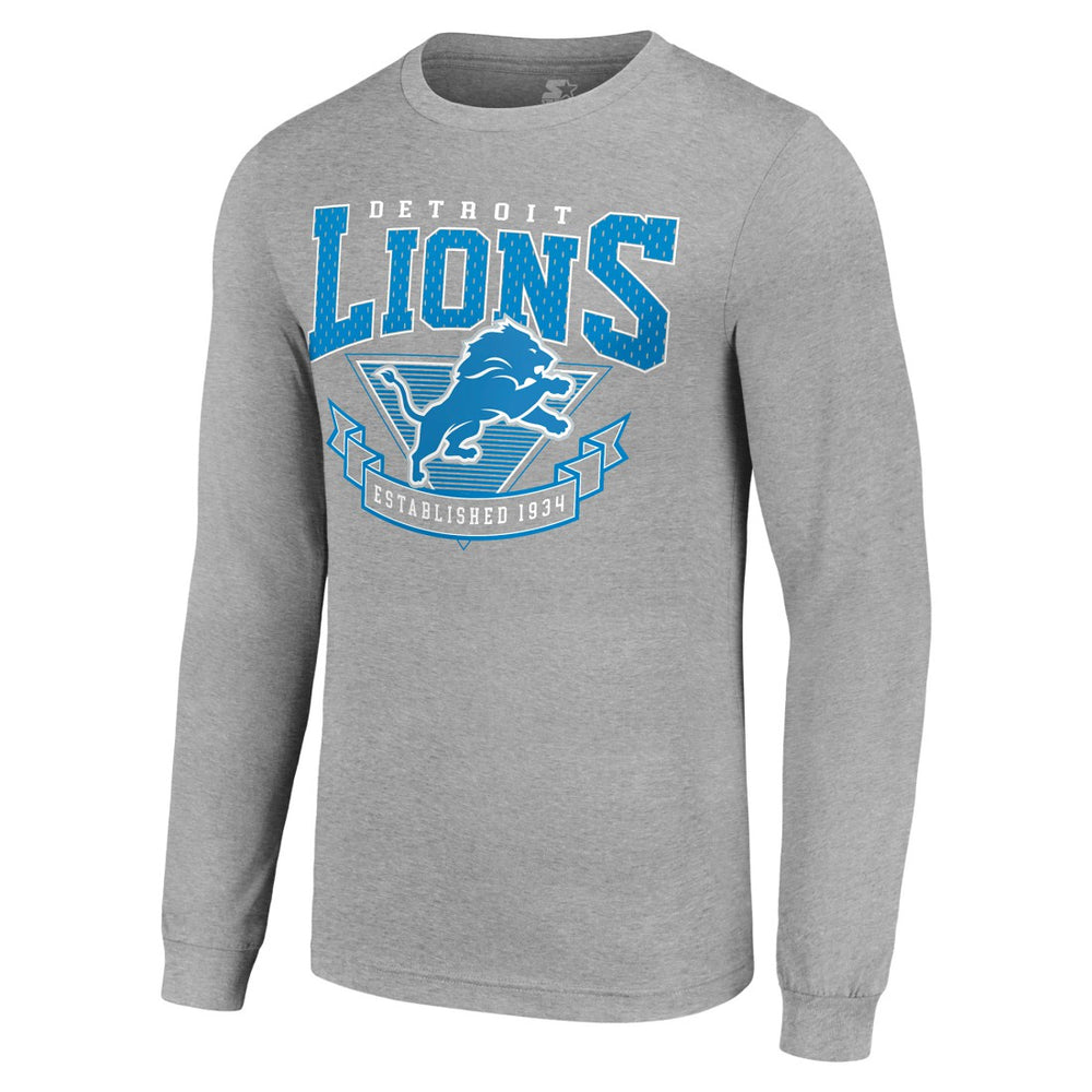 Detroit Lions  Starter '80s Inspired Team Logo Long Sleeve T-Shirt