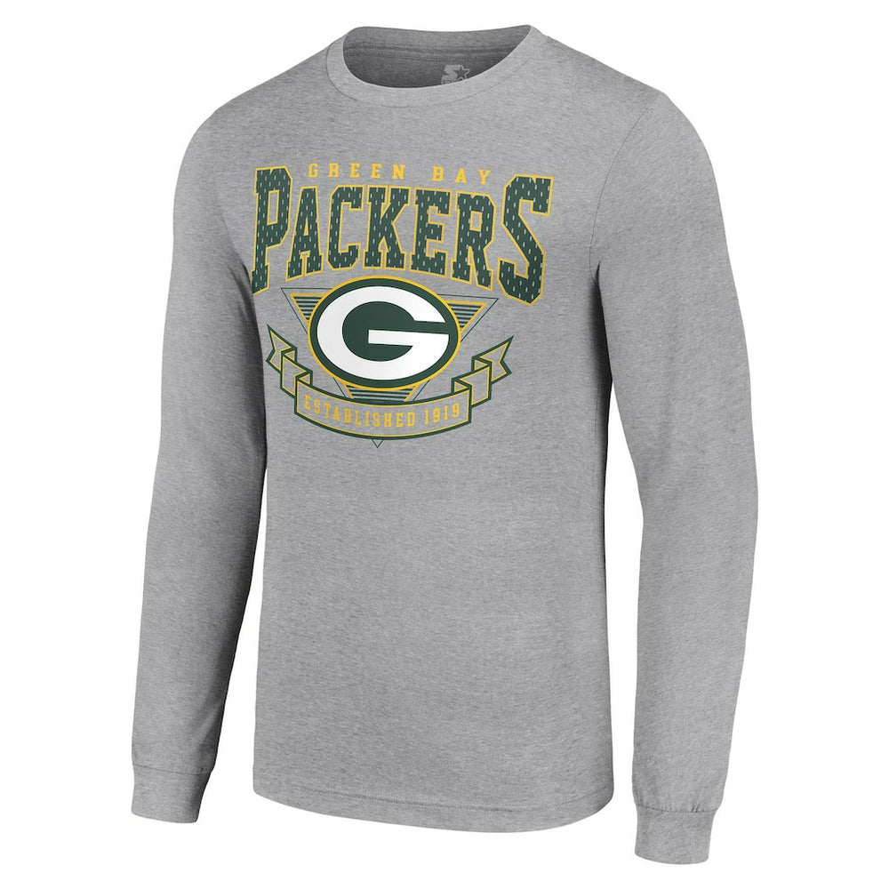 Green Bay Packers  Starter '80s Inspired Team Logo Long Sleeve T-Shirt