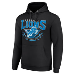 Detroit Lions  Starter ‘80s Inspired Pullover Hoodie