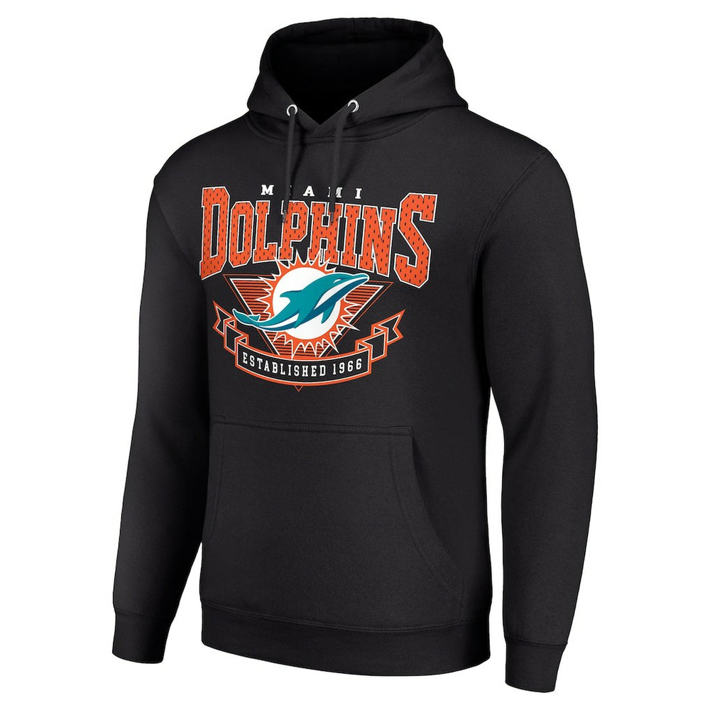 Miami Dolphins  Starter ‘80s Inspired Pullover Hoodie