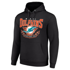 Miami Dolphins  Starter ‘80s Inspired Pullover Hoodie