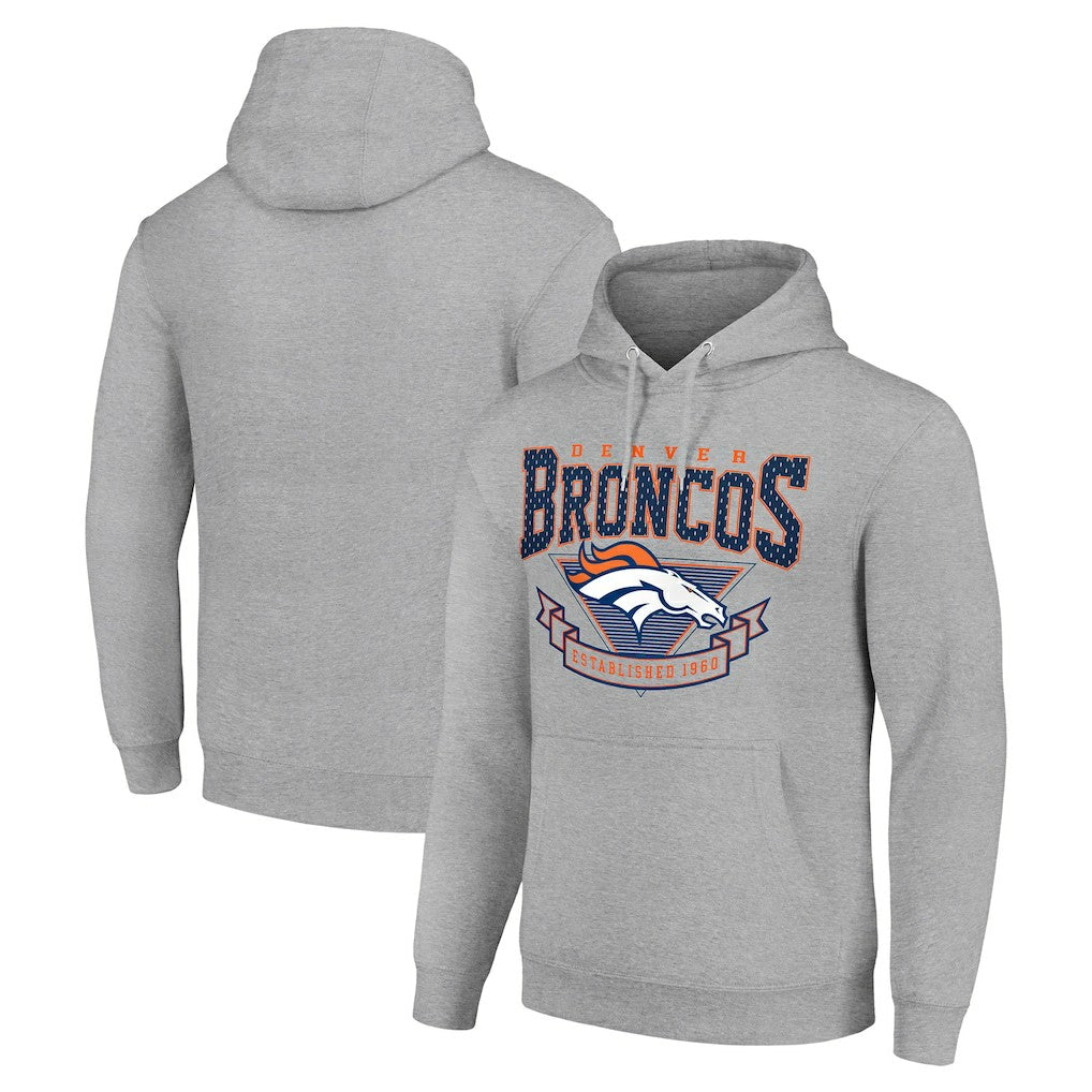 Denver Broncos  Starter ‘80s Inspired Pullover Hoodie