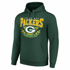 Green Bay Packers  Starter ‘80s Inspired Pullover Hoodie
