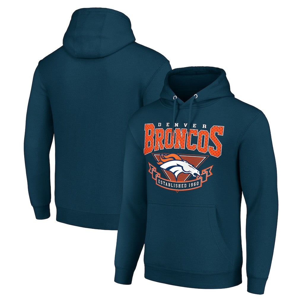 Denver Broncos  Starter ‘80s Inspired Pullover Hoodie