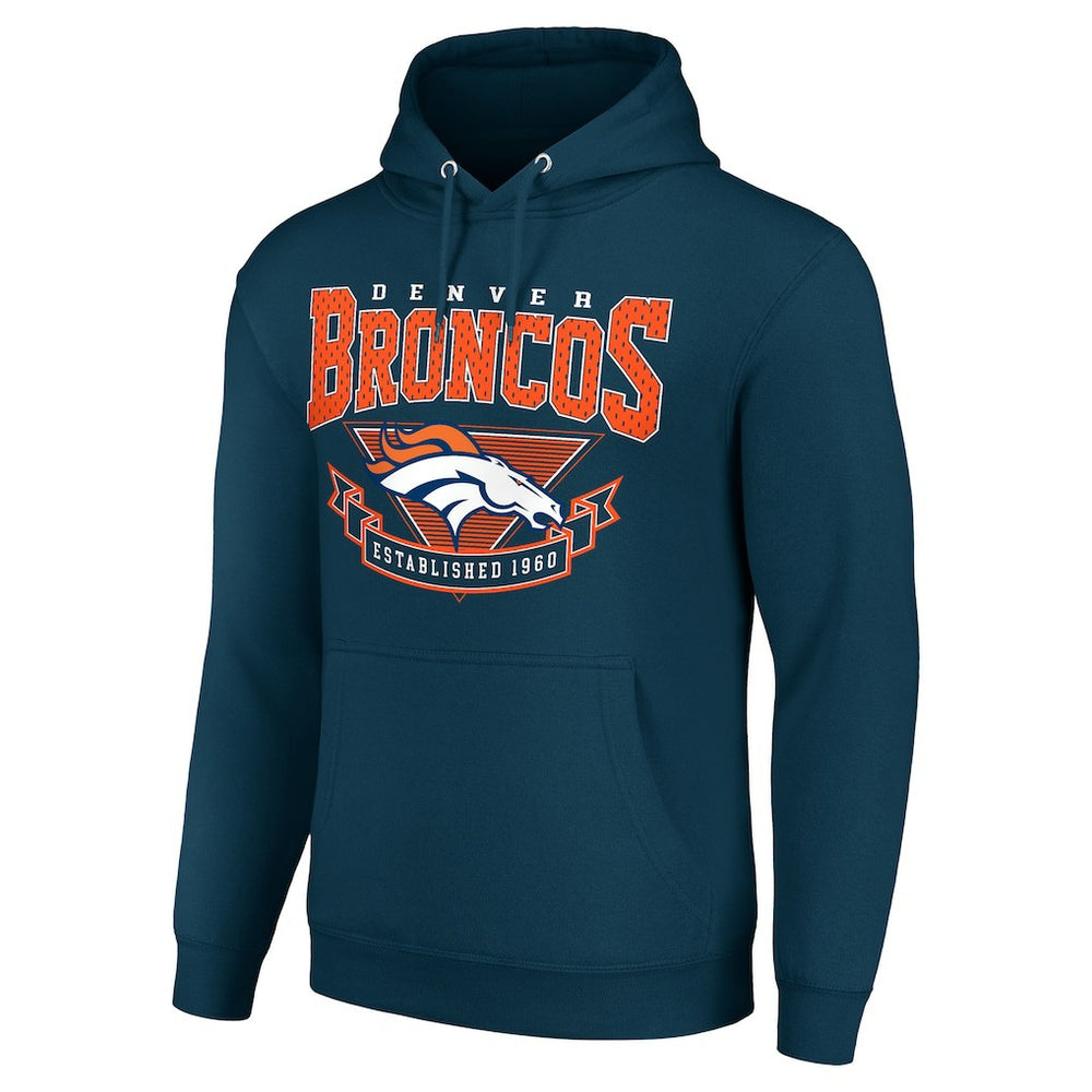 Denver Broncos  Starter ‘80s Inspired Pullover Hoodie