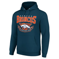 Denver Broncos  Starter ‘80s Inspired Pullover Hoodie