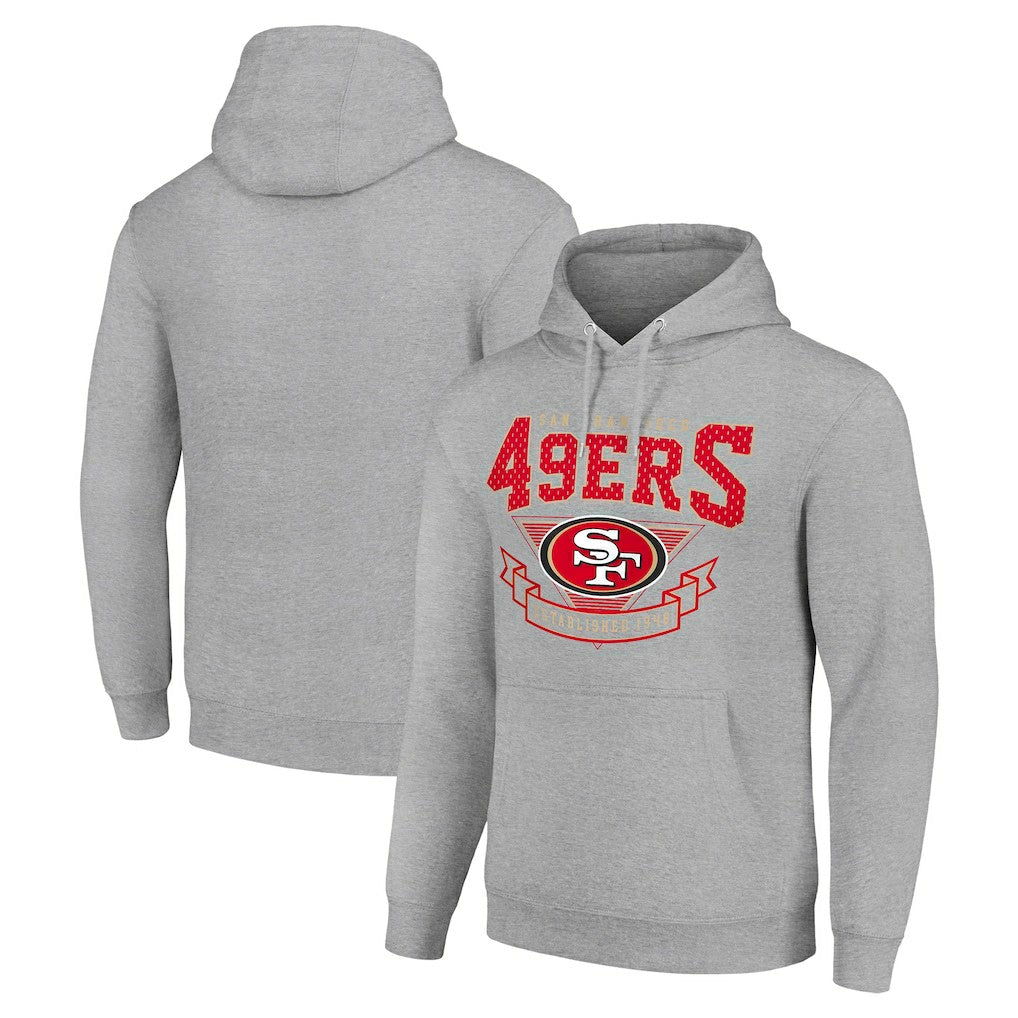 San Francisco 49ers  Starter ‘80s Inspired Pullover Hoodie