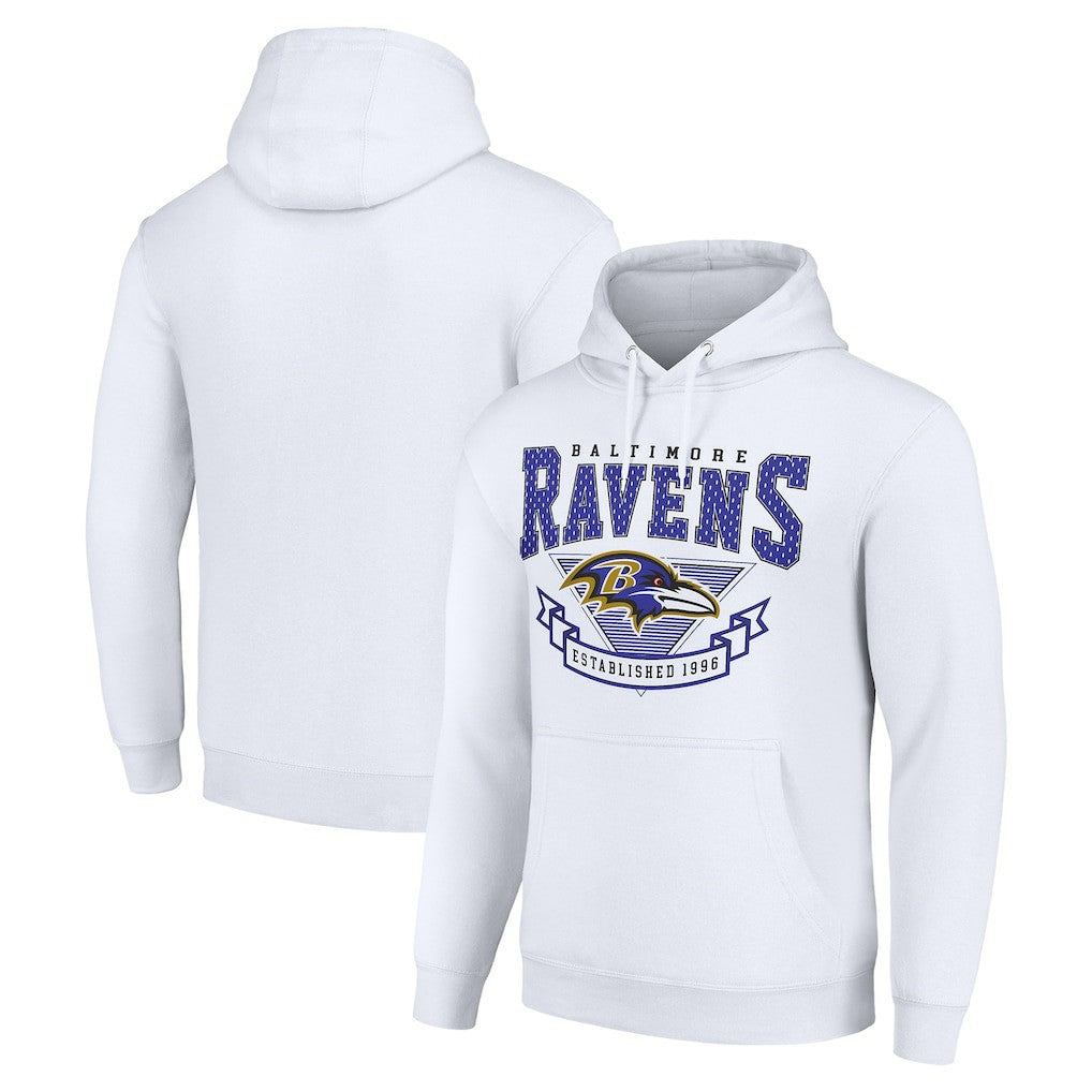 Baltimore Ravens  Starter ‘80s Inspired Pullover Hoodie