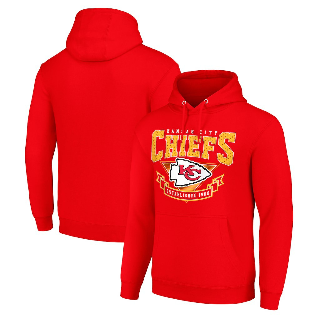 Kansas City Chiefs  Starter ‘80s Inspired Pullover Hoodie