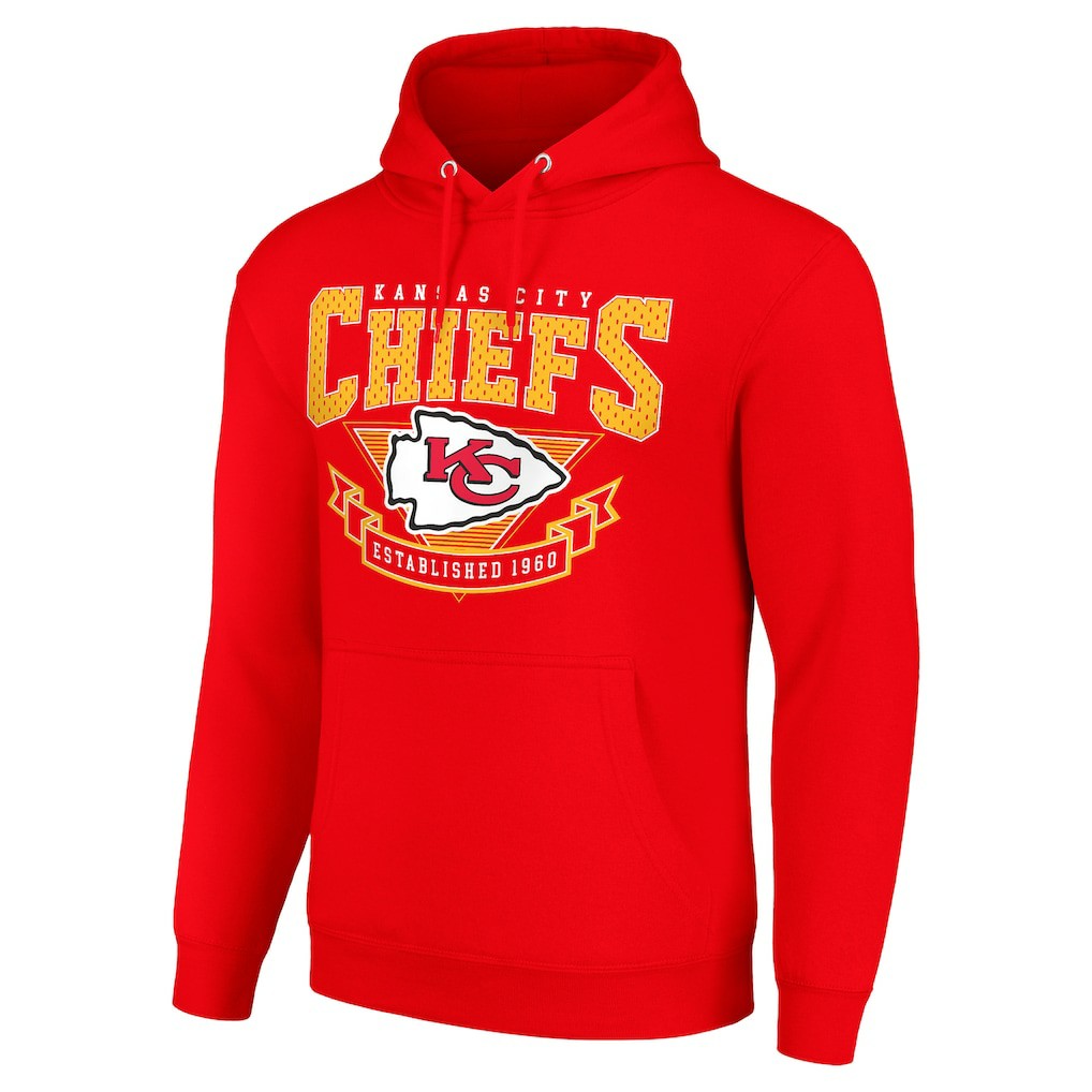 Kansas City Chiefs  Starter ‘80s Inspired Pullover Hoodie