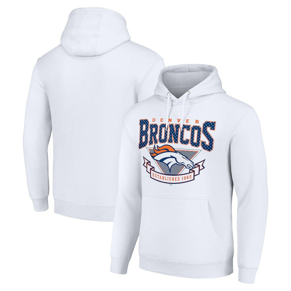 Denver Broncos  Starter ‘80s Inspired Pullover Hoodie