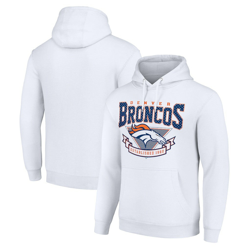 Denver Broncos  Starter ‘80s Inspired Pullover Hoodie