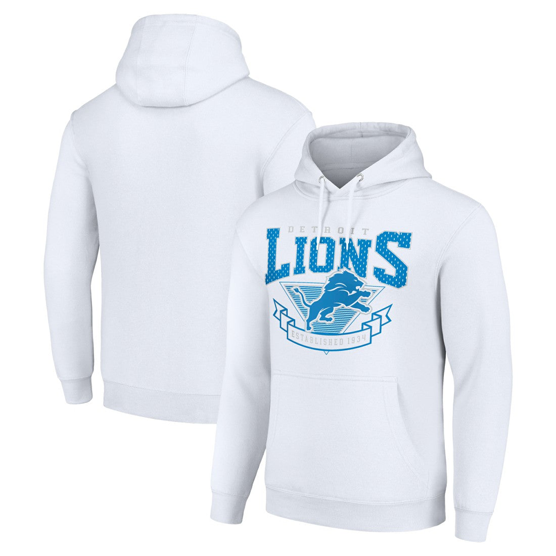 Detroit Lions  Starter ‘80s Inspired Pullover Hoodie