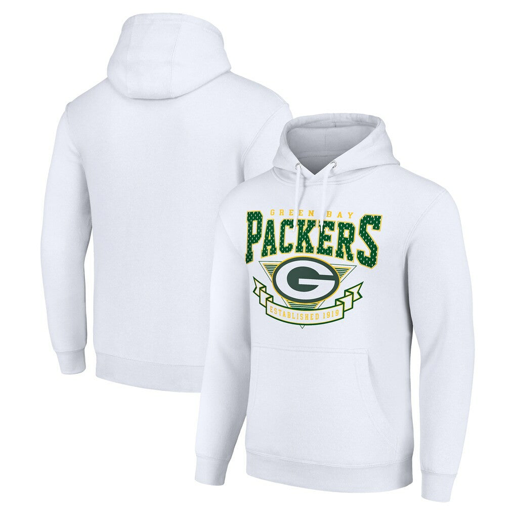 Green Bay Packers  Starter ‘80s Inspired Pullover Hoodie