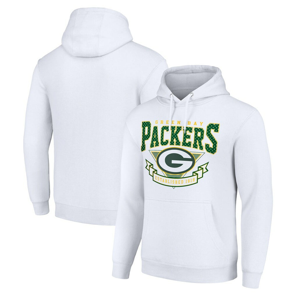 Green Bay Packers  Starter ‘80s Inspired Pullover Hoodie
