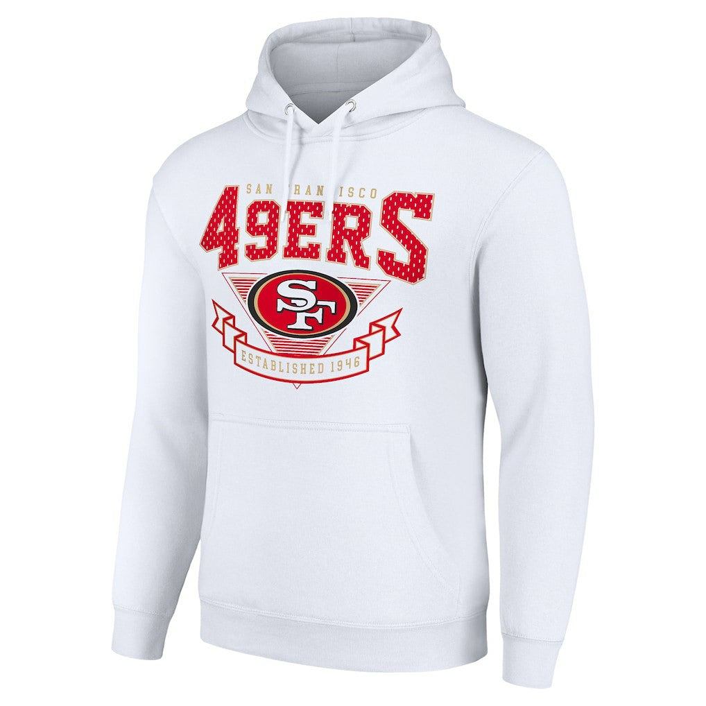 San Francisco 49ers  Starter ‘80s Inspired Pullover Hoodie