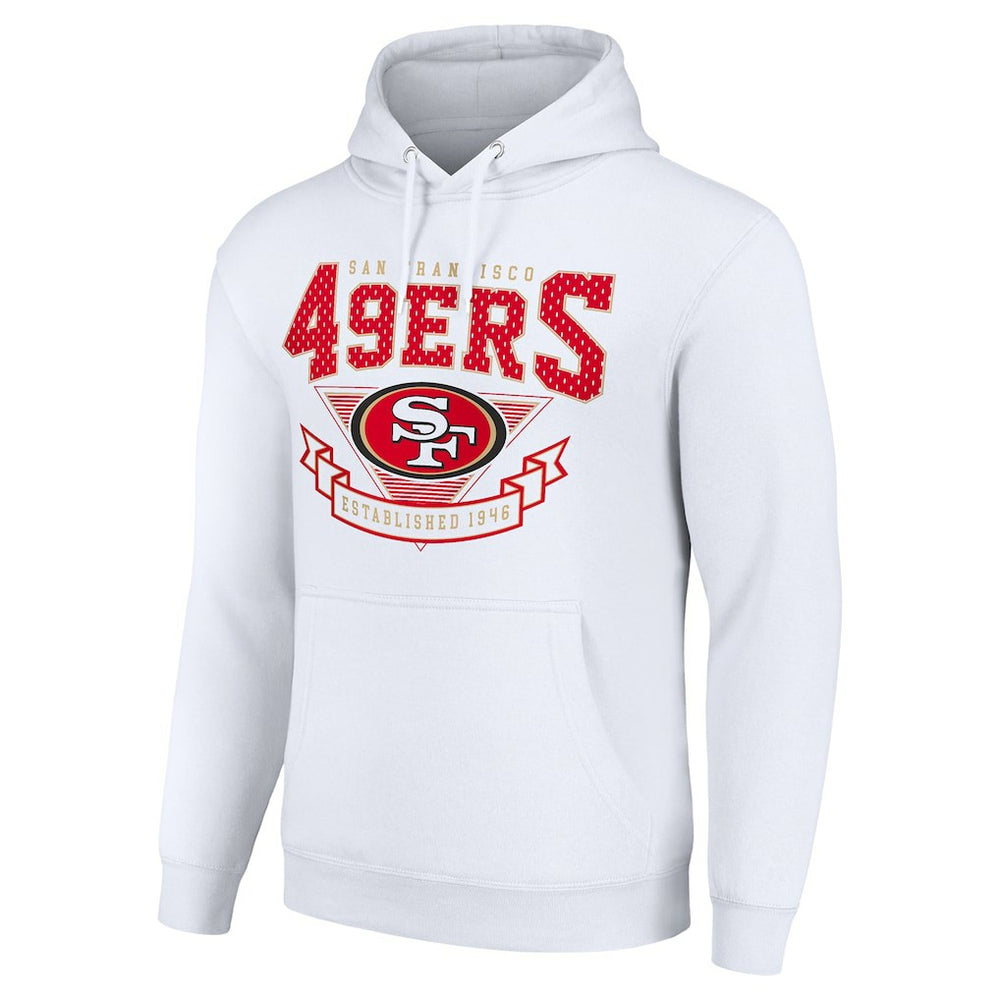 San Francisco 49ers  Starter ‘80s Inspired Pullover Hoodie