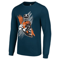 Chicago Bears  Starter Player X Logo Graphic Long Sleeve T-Shirt