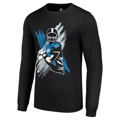 Detroit Lions  Starter Player X Logo Graphic Long Sleeve T-Shirt