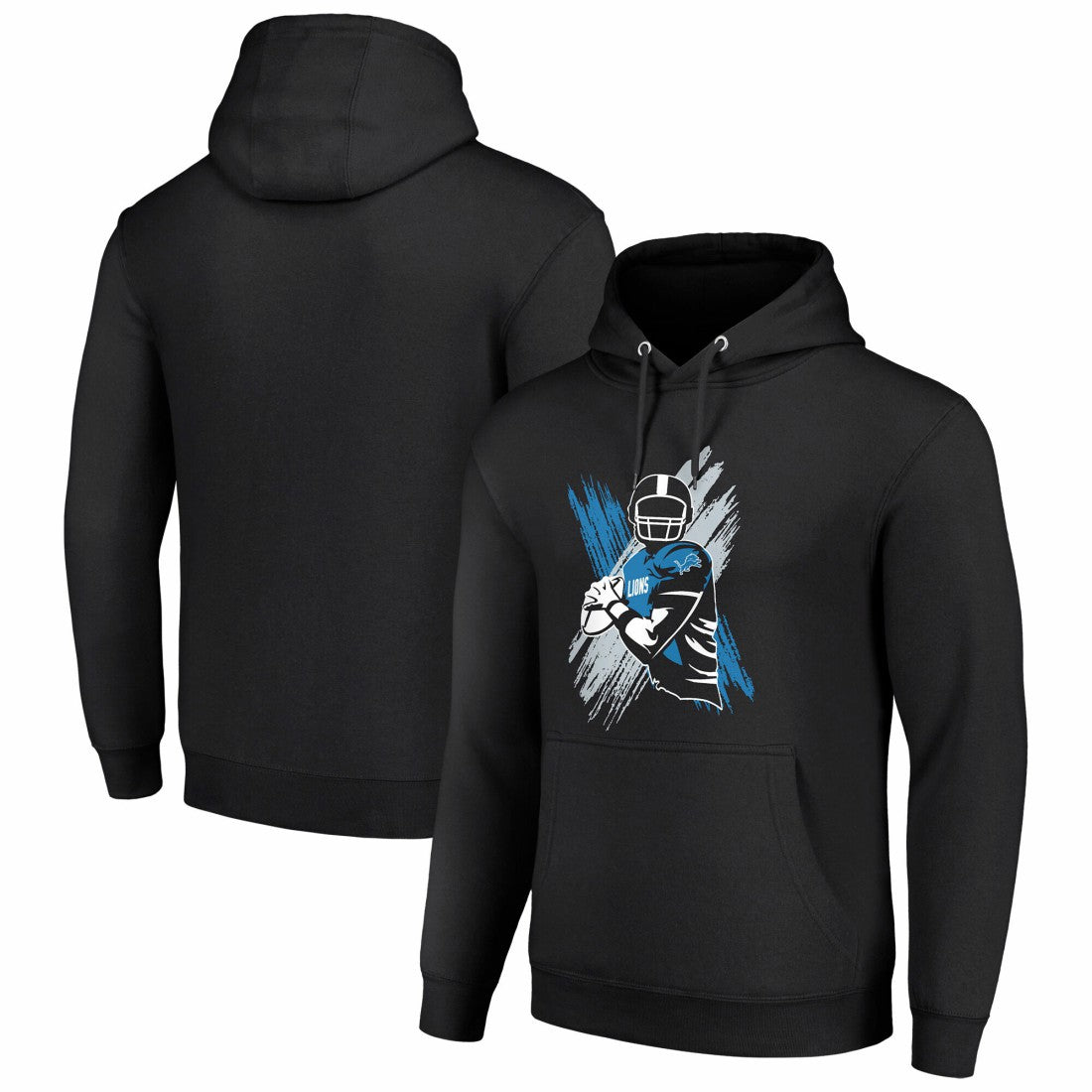 Detroit Lions  Starter Player X Fleece Pullover Hoodie