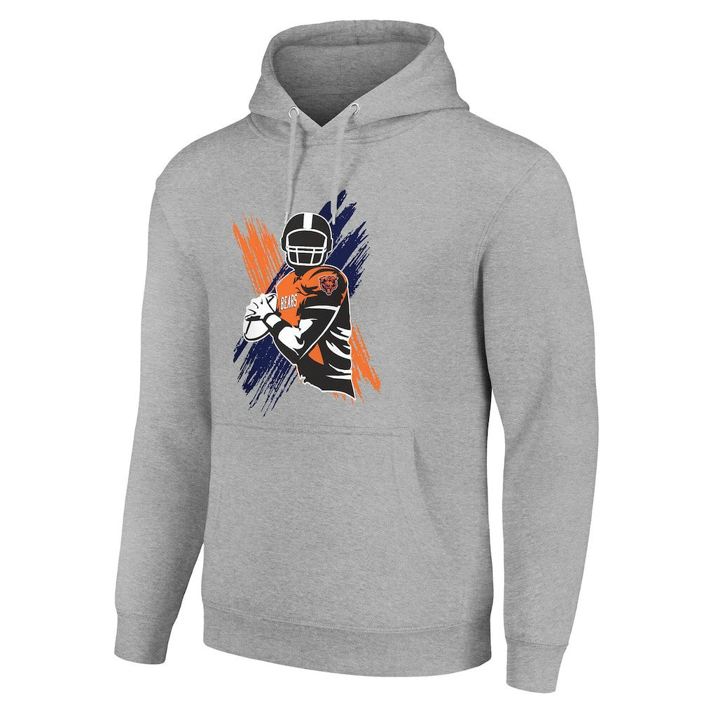 Chicago Bears  Starter Player X Fleece Pullover Hoodie