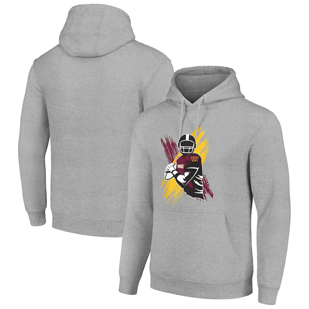 Washington Commanders  Starter Player X Fleece Pullover Hoodie
