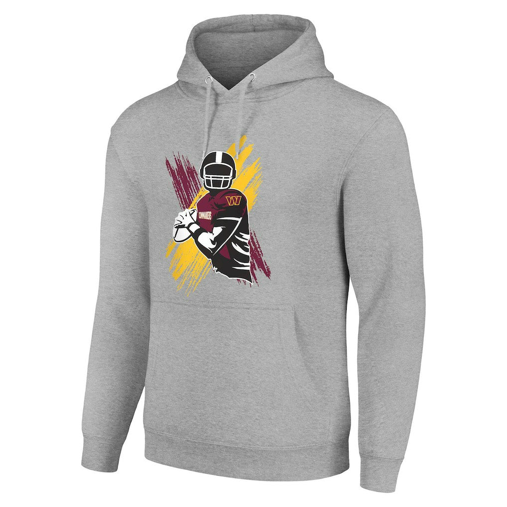 Washington Commanders  Starter Player X Fleece Pullover Hoodie
