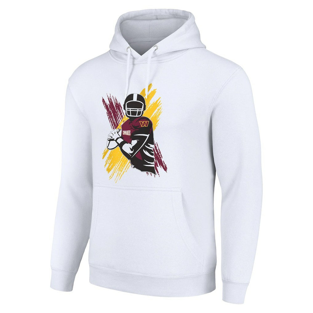 Washington Commanders  Starter Player X Fleece Pullover Hoodie
