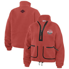 San Francisco 49ers  WEAR by Erin Andrews Women's Polar Fleece Half-Zip Jacket