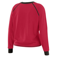 Arizona Cardinals  WEAR by Erin Andrews Women's Tie-Front Long Sleeve Top