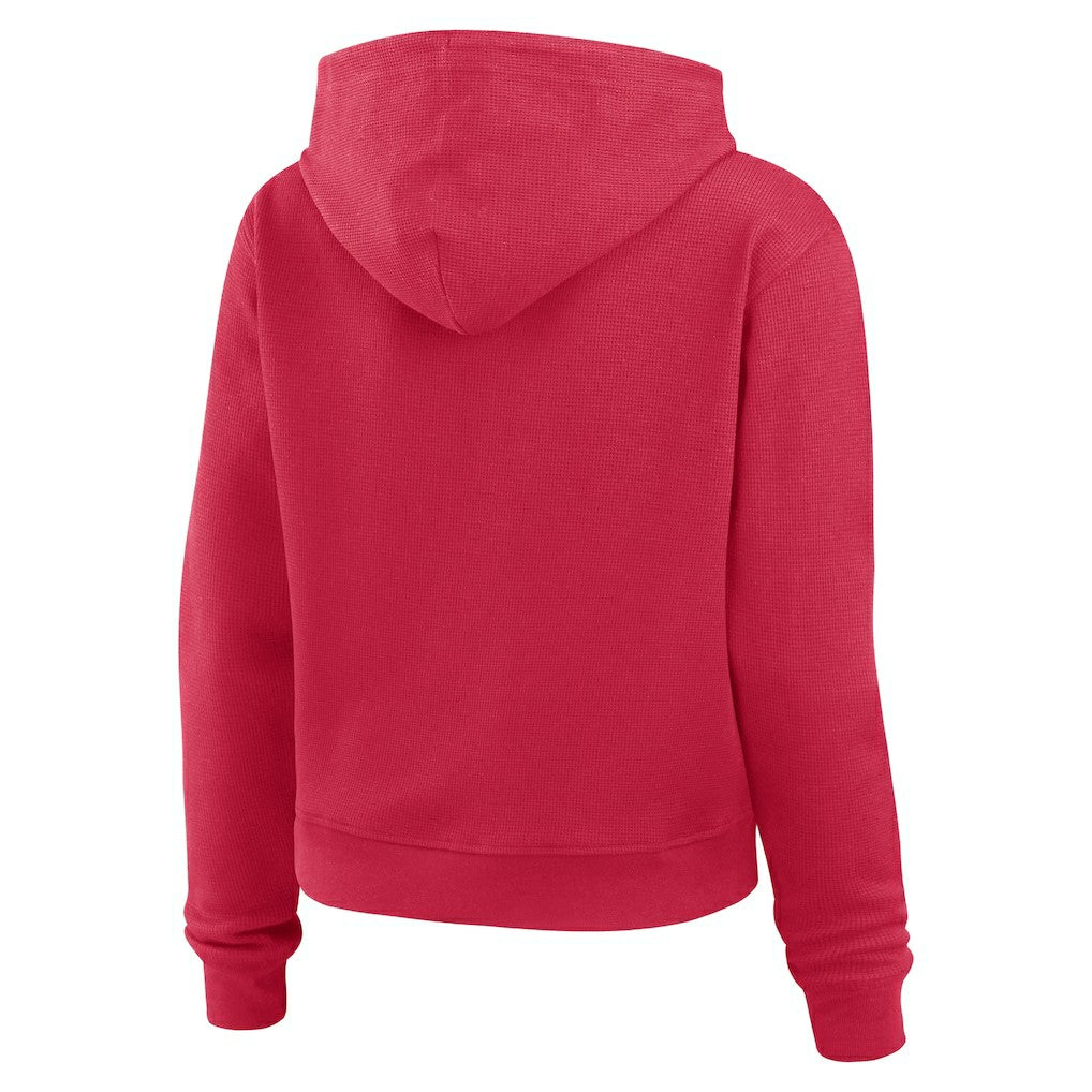 Arizona Cardinals  WEAR by Erin Andrews Women's Waffle Hoodie Pullover Top