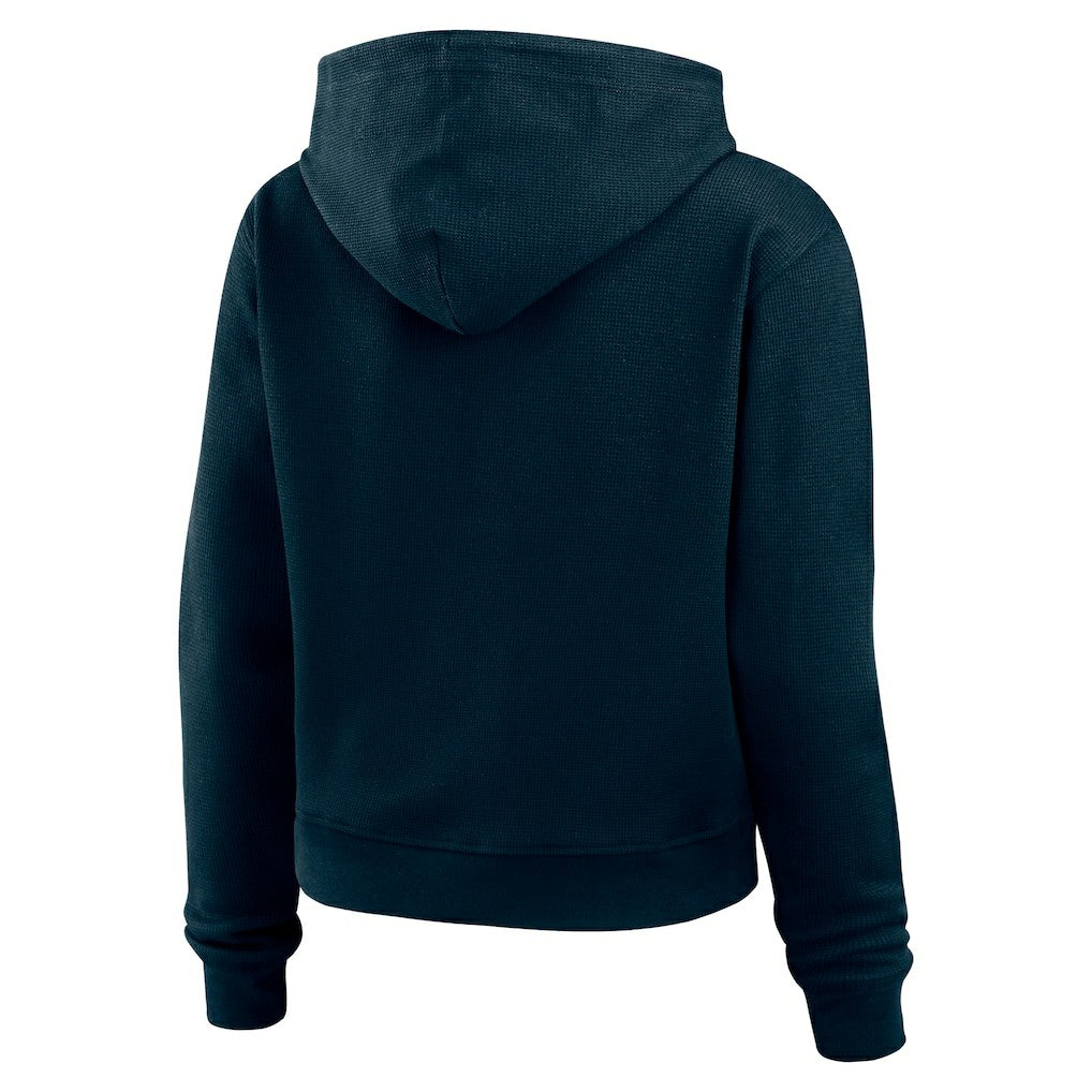Chicago Bears  WEAR by Erin Andrews Women's Waffle Hoodie Pullover Top
