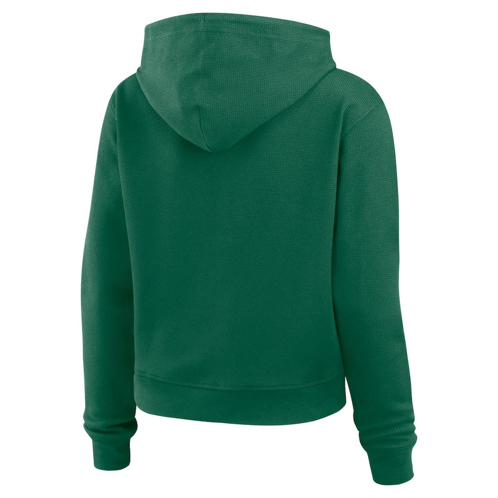 New York Jets  WEAR by Erin Andrews Women's Waffle Hoodie Pullover Top