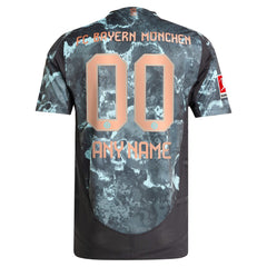 Bayern Munich 2024/25 Away Custom Jersey Black - Adidas