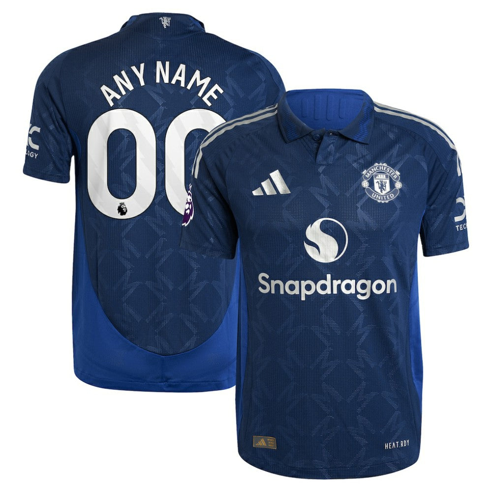 Manchester United 2024/25 Away Custom Jersey Navy - Adidas