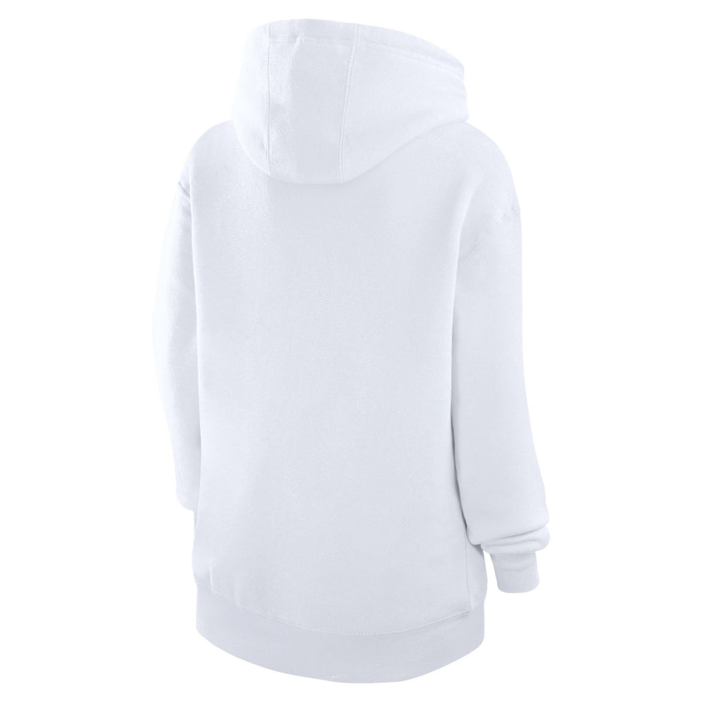 New York Knicks G-III 4Her by Carl Banks Women's Team Collage Graphic Fleece Pullover Hoodie On Sale