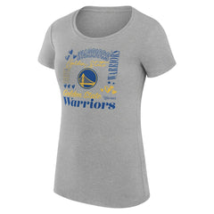 Golden State Warriors G-III 4Her by Carl Banks Women's Super-Slim Fit Lightweight Team Name Collage Graphic T-Shirt sale Discount